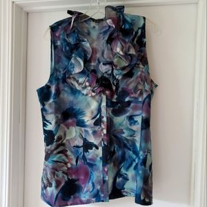 Ann Taylor Sleeveless Silk Top